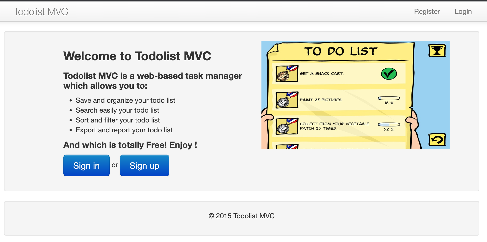 todolist-welcome-page